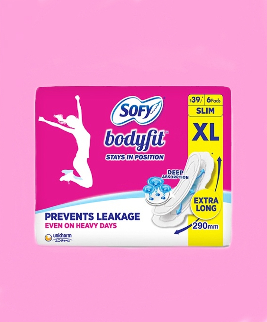 SOFY Sanitary Napkin (Bodyfit) 15% Off