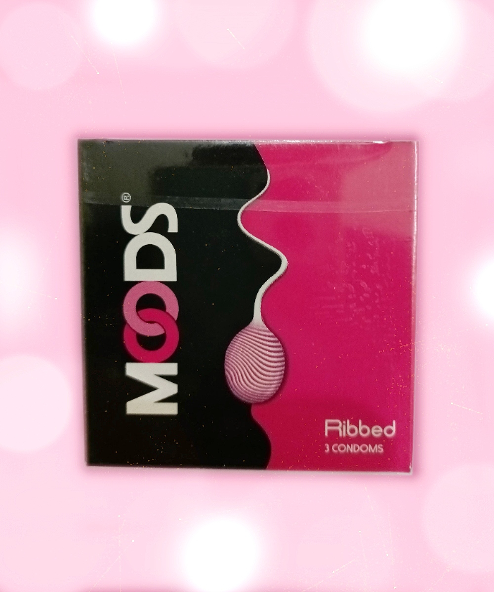 MOODS Condom (Ribbed) 15% Off