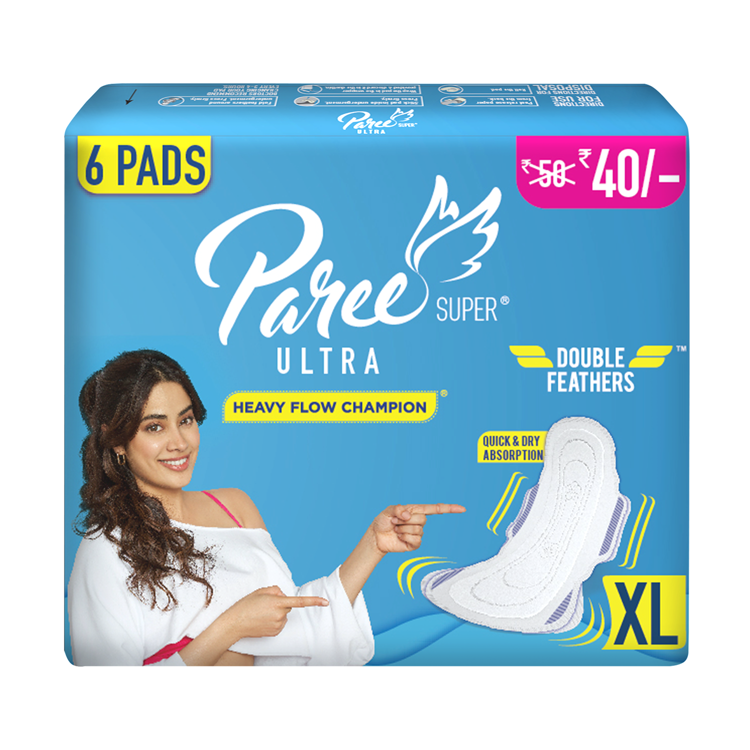 Paree Supar Ultra Napkin (15% Off)